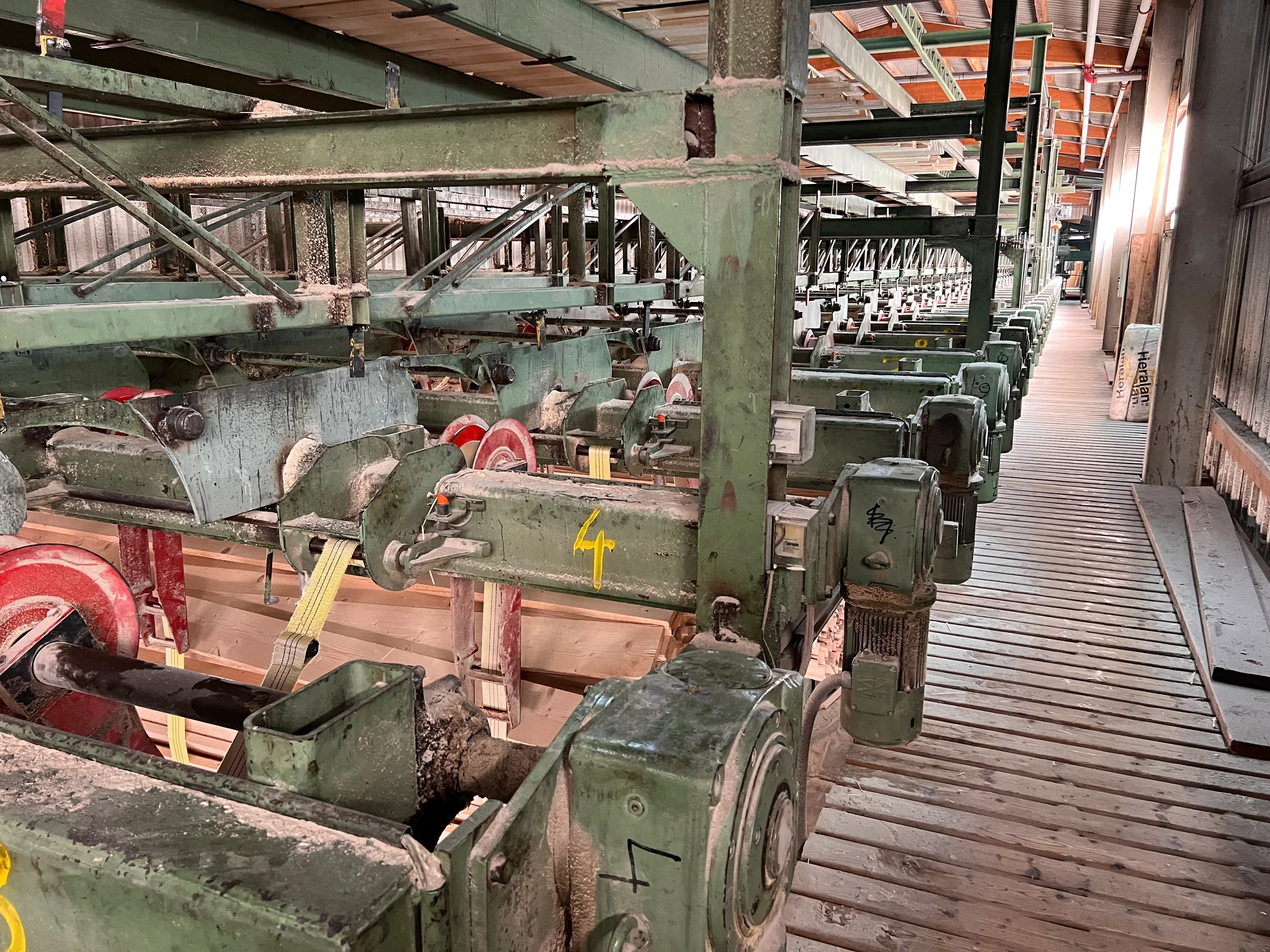 Ligne de tri de bois scié - Image 3