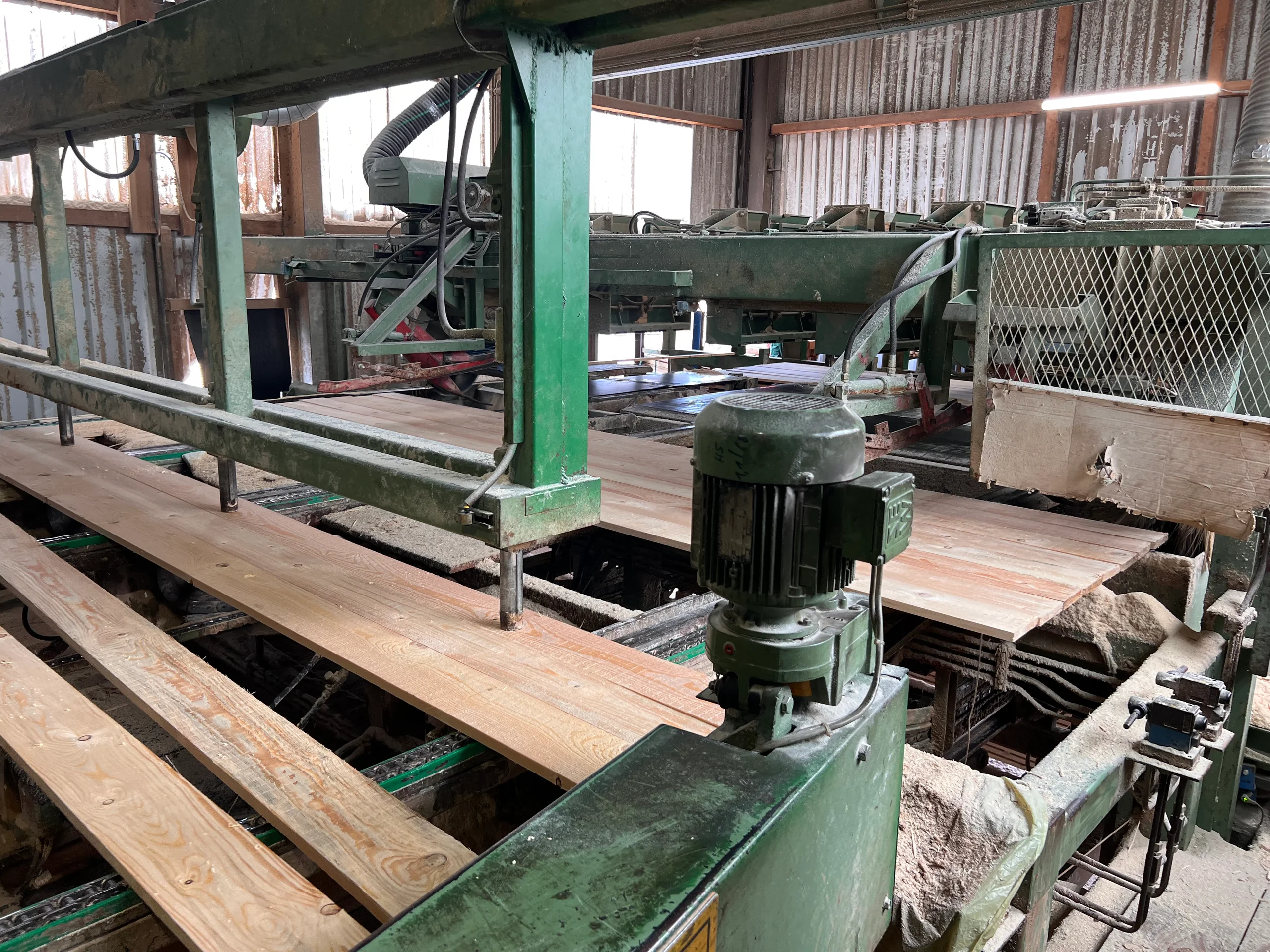 Ligne de tri de bois scié - Image 5