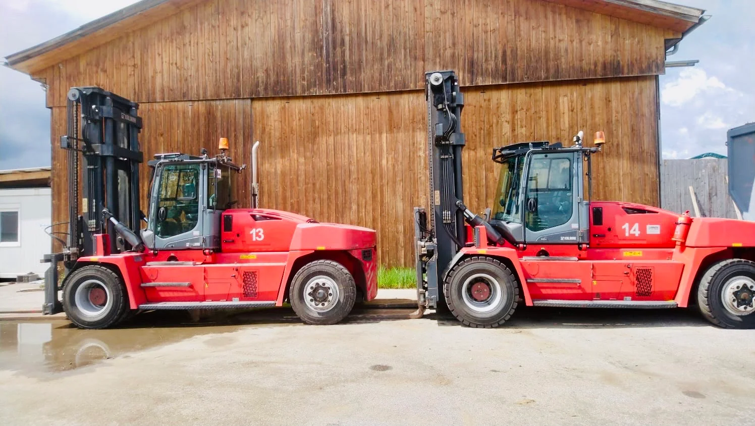 Chariot élévateur frontal