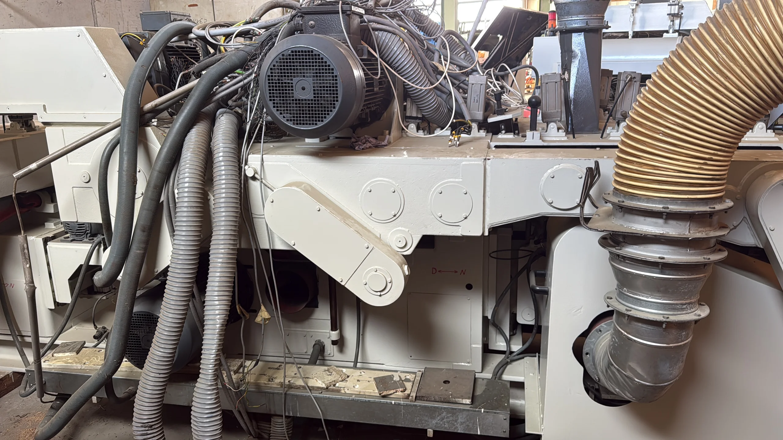 REX Combinaison de scie à raboter 2 faces à haut rendement Modèle : HOMS-410-K (MSS + A + D + MS-SP) - Image 5